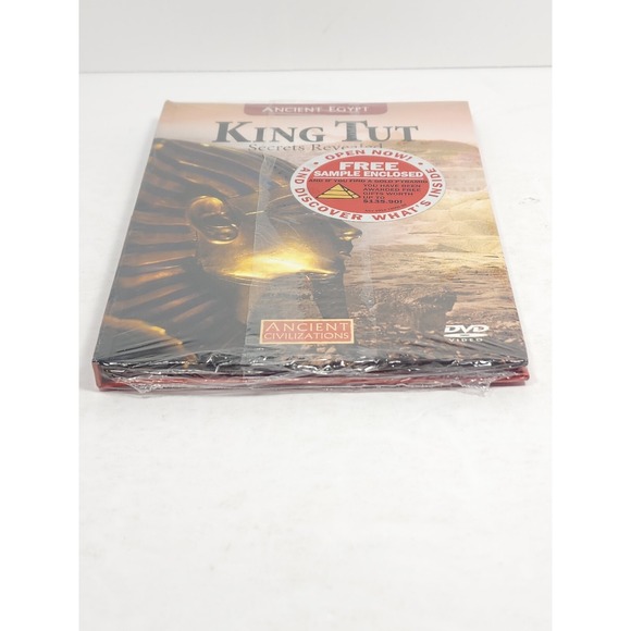 Ancient Egypt King Tut Secrets Revealed DVD Hardcover Book From History Channel - Picture 3 of 6